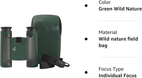 Swarovski 8x25 CL Pocket Binoculars (Green, Mountain Field Bag) in Saudi Arabia