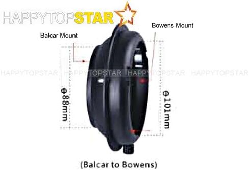Balcar to Bowens Mount Speedring Speeding Ring Adapter Adaptor Converter for Studio Flash Strobe Light in Saudi Arabia
