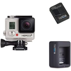 GoPro Camera HERO3+ Silver Bundle (Silver) in Saudi Arabia