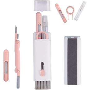 7-in-1 Airpod Cleaner Kit for Airpod, Earbud, Bluetooth Headset, Multi-Function Cleaner Kit Soft Brush Cleaning Supplies for Computer Keyboard, iPhone, iPod Case, ipad, Lego, Laptop, Camera,Eyeglass in Kuwait