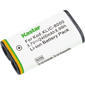 Kastar Battery (1-Pack) for Kodak KLIC-8000, K8000 Work with Kodak Z1012 is, Z1015 is, Z1085 is, Z1485 is, Z612, Z712 is, Z812 is, Z8612 is Cameras in Kuwait