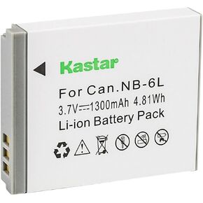 Kastar 3-Pack NB-6L Battery Replacement for Minolta MND20 44 MP / 2.7K Ultra HD Digital Camera in Saudi Arabia