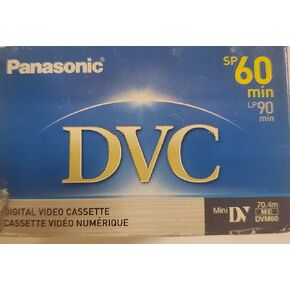 Panasonic AY-DVM60EJ5P MiniDV Tapes (60 Minute, Pack of 5) in Saudi Arabia