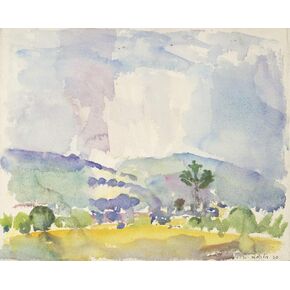 John Marin : On Mount Desert, Maine : 1920 : Archival Quality Art Print in Saudi Arabia