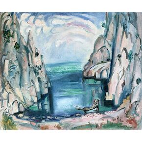 The Cove : Othon Friesz : 1912 : Archival Quality Art Print in Kuwait