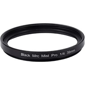 Black Mist Filter, 1/4 Filter Black Soft Filter Cinematic Effect Filter Portrait Hazy, Optical Glass, for Photography and Videography (39MM) in Saudi Arabia