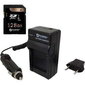 Synergy Digital Accessory Kit, Compatible with Fujifilm X-T5 Digital Camera Includes: SDM-1573 Charger, SY-SD128GB Memory Card in Saudi Arabia