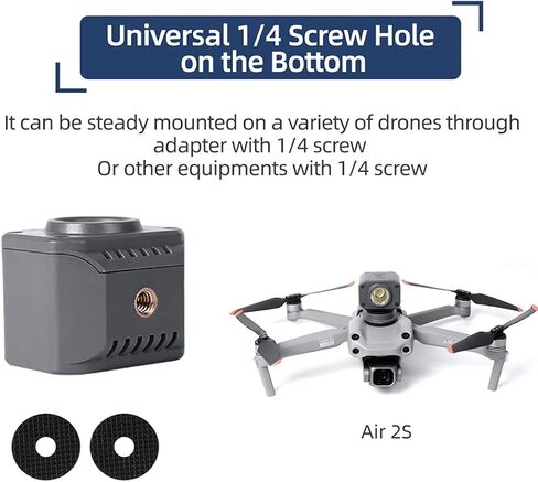 مصباح LED للطائرة بدون طيار مع ضوء ليلي للتركيب، ضوء موضع البحث بدون طيار لـ DJI Mavic Air 2S in Kuwait