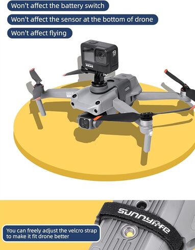 مصباح LED للطائرة بدون طيار مع ضوء ليلي للتركيب، ضوء موضع البحث بدون طيار لـ DJI Mavic Air 2S in Kuwait