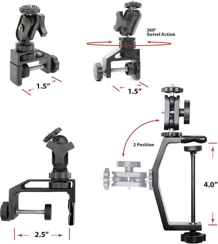 UltraClamp Assembly Camera Mount Accessory for Cameras, Scopes, and Binoculars in Saudi Arabia