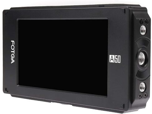 Foto4easy A50TL 5 Inch On-Camera Field Monitor Full HD 1920x1080 Touch Screen with HDMI 4K Input/Output,3D LUT,Dual NP-F Battery Mount for DSLR Camera Camcorder in Saudi Arabia