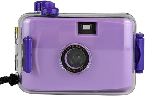 Purple Underwater Focus Free 35mm Point and Shoot Film Camera in Kuwait