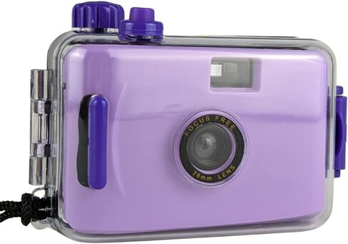 Purple Underwater Focus Free 35mm Point and Shoot Film Camera in Kuwait