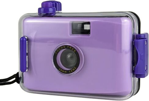 Purple Underwater Focus Free 35mm Point and Shoot Film Camera in Kuwait