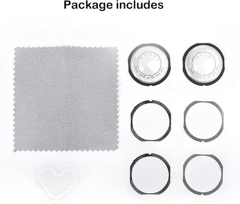 LICHIFIT Panoramic Lens Protector Cover Adhesive Lens Cap for Insta360 X3 Camera Sticky Lens Guards Accessories in Saudi Arabia