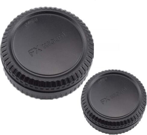غطاء الجسم M4/3 وغطاء العدسة الخلفية للكاميرا متوافق مع Olympus وPanasonic BMPCC Micro Four Thirds MFT M4/3 عدسة التركيب مثل E-M1 II E-M5 Pen-F E-PL9 G9 GH5 G80 G85 GX8 (قطعتان) in Saudi Arabia