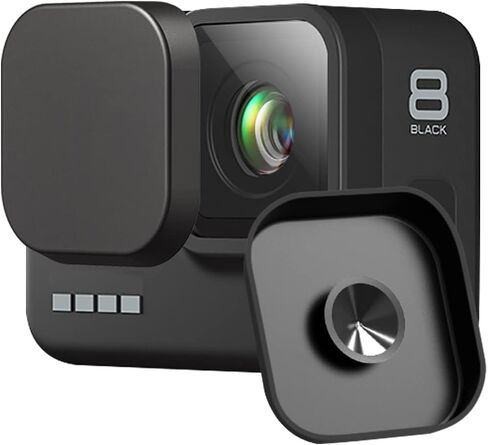 غطاء غطاء عدسة Hero 8 متوافق مع كاميرا الحركة الرقمية GoPro Hero 8، FANZR مضاد للخدش مقاوم للماء (عبوتان) in Kuwait