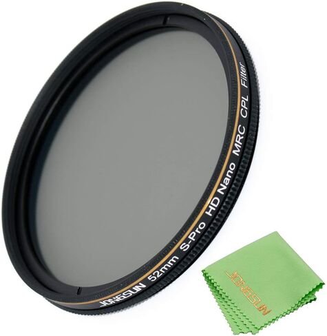 82mm Polarizing Filter, Circular Polarizer Filter, S-Pro HD Nano MRC16, 16 Layers Multicoated, NITTO AGC Optics Glass, CPL Filter for Camera Lens in Saudi Arabia