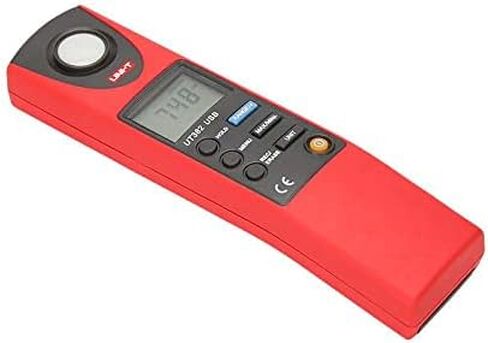 UNI-T UT381 UT382 مقياس الإضاءة الرقمي Lux Meter قياس البيانات عقد المدى التلقائي LUX/FC مقياس الإضاءة (UT381) in Kuwait