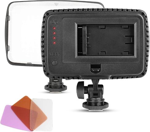Meike MK160 LED Light Video Shooting Compatible with Nikon Pentax Panasonic Sony Samsung and Olympus Digital SLR Cameras in Saudi Arabia