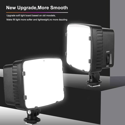 Meike MK160 LED Light Video Shooting Compatible with Nikon Pentax Panasonic Sony Samsung and Olympus Digital SLR Cameras in Saudi Arabia