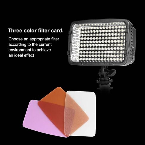 Meike MK160 LED Light Video Shooting Compatible with Nikon Pentax Panasonic Sony Samsung and Olympus Digital SLR Cameras in Saudi Arabia