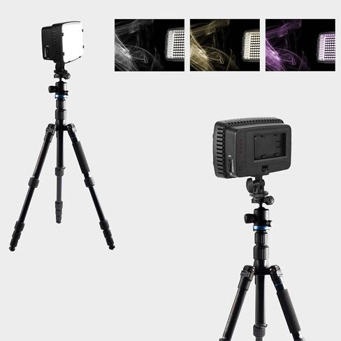 Meike MK160 LED Light Video Shooting Compatible with Nikon Pentax Panasonic Sony Samsung and Olympus Digital SLR Cameras in Saudi Arabia