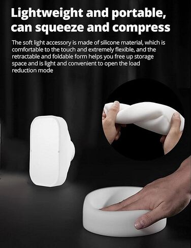GODOX ML-CS1625 Softbox Diffusion Dome Kit with 3 Adapters, Foldable Diffuser for GodoxV1 Series V1 ML30 ML60BI AD200PRO AD300PRO 400PRO V Compatible with 850III V860III TT685II TT600 in Saudi Arabia