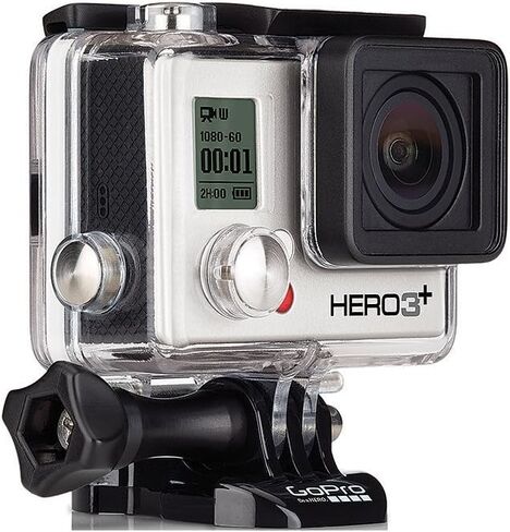 حزمة كاميرا GoPro HERO3+ الفضية (فضية) in Kuwait