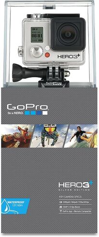 حزمة كاميرا GoPro HERO3+ الفضية (فضية) in Kuwait