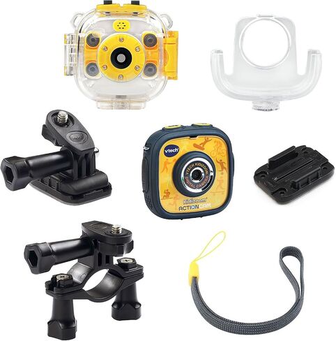 VTech Kidizoom Action Cam, Yellow, 480p in Saudi Arabia