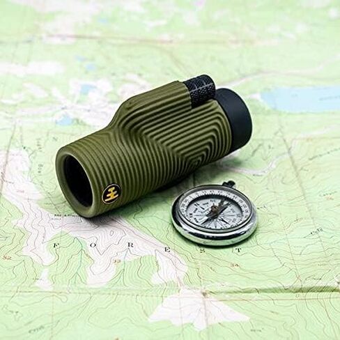 Nocs Provisions Zoom Tube 8x32 Monocular, 8X Magnification Telescope, Bak4 Prism, Wide Field of View for Bird Watching, Backpacking & Wildlife Viewing - Chartreuse Green in Saudi Arabia