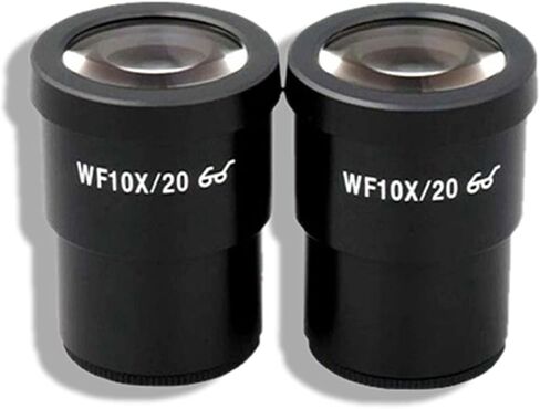 Microscope Accessories Kit Eyepiece- 10X Super Wide Field Microscope Eyepieces 30mm EP10X30-V299 Microscope Slides in Saudi Arabia