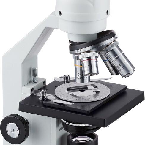 AmScope PZK Simple Polarizing Kit for Compound Microscopes, Graduated Round Stage, 1-1/8" Lens in Saudi Arabia