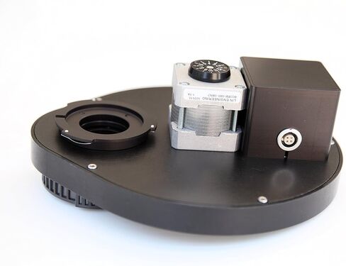 TOFRA - Filter Wheel with Integrated Controller for Nikon microscopes, 12 position, for 25mm filters in Kuwait