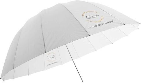 Easy Lock Medium Deep Translucent Fiberglass Umbrella (41") in Saudi Arabia