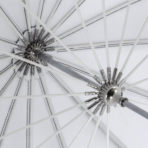 Easy Lock Medium Deep Translucent Fiberglass Umbrella (41") in Saudi Arabia