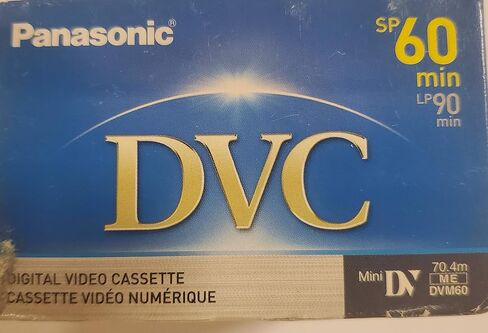 Panasonic AY-DVM60EJ5P MiniDV Tapes (60 Minute, Pack of 5) in Saudi Arabia