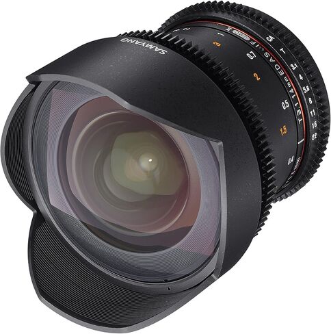 Samyang 14 mm T3.1 VDSLR II Manual Focus Video Lens for Nikon DSLR Camera in Kuwait