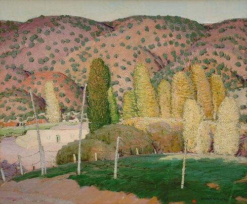 Victor Higgins : Pinyon Hills : Archival Quality Art Print in Saudi Arabia