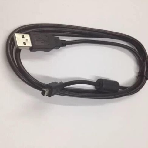 كبل USB CB-USB1 بديل 4pin كاميرا نقل بيانات سلك شحن متوافق مع كاميرا أولمبس الرقمية أولمبس سلسلة C-1 C-1 Zoom C-2040 Zoom D-series D-100 E-series E-10 والمزيد (5 قدم) in Kuwait