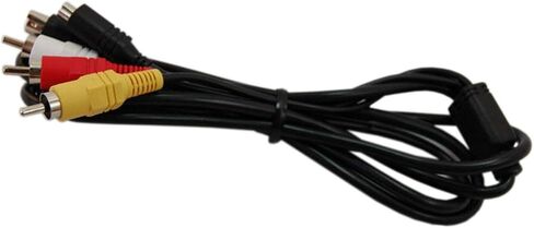 HQRP AV Audio Video Cable/Cord Compatible with Sony MHS-CM1, MHS-PM1 Webbie HD Camera in Saudi Arabia
