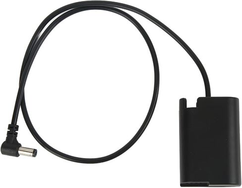 Power Adapter, ABS Metal Premium Chip Safety Protection Camera Dummy Battery, Continuous Power Camera Charger, for S5 DC S5 DC S5K DC S5GK GH6 Digital Camera in Kuwait