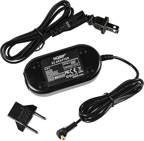 HQRP AC Adapter Power Supply Compatible with Panasonic PV-DV53D / PV-DV53PX / PV-DV600 / PV-DV600D / PV-DV602 / PV-DV702 Camcorder Plus Euro Plug Adapter in Kuwait