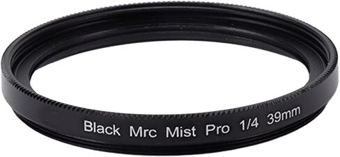 Black Mist Filter, 1/4 Filter Black Soft Filter Cinematic Effect Filter Portrait Hazy, Optical Glass, for Photography and Videography (39MM) in Saudi Arabia