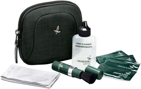 منظار سواروفسكي 10x32 NL Pure مع مسند الجبهة FRP ومجموعة أدوات التنظيف (3 قطع) in Kuwait