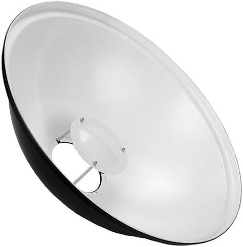 Fotodiox Pro Beauty Dish 22" (56cm), for Bowens Gemini Standard, Classica Powerpack, R Series, Rx Series, and Pro Series Strobe Flash Light, Beautydish in Saudi Arabia