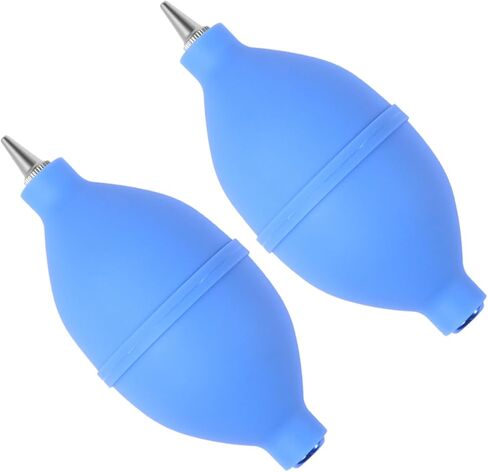 CAXUSD 2pcs Blower Remover Keyboard Cleaner Rocket Blower PC Cleaner Camera for PC Lens Cleaners Dust Blower Disassembler Detergent Light Bulb Suction Ball Blue Air Silicone Air Blower in Kuwait