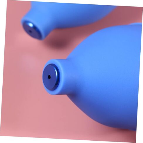 CAXUSD 2pcs Blower Remover Keyboard Cleaner Rocket Blower PC Cleaner Camera for PC Lens Cleaners Dust Blower Disassembler Detergent Light Bulb Suction Ball Blue Air Silicone Air Blower in Kuwait