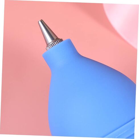 CAXUSD 2pcs Blower Remover Keyboard Cleaner Rocket Blower PC Cleaner Camera for PC Lens Cleaners Dust Blower Disassembler Detergent Light Bulb Suction Ball Blue Air Silicone Air Blower in Kuwait